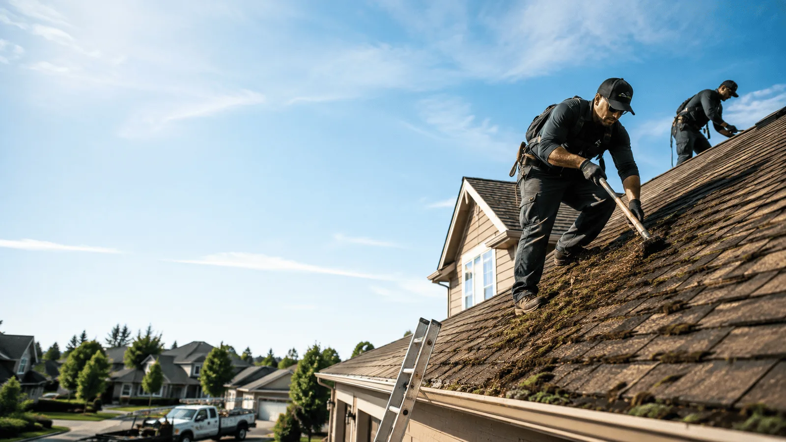 Roof Moss Removal in Richmond, VA near me